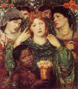 Dante Gabriel Rossetti The Bride (mk28) Sweden oil painting artist